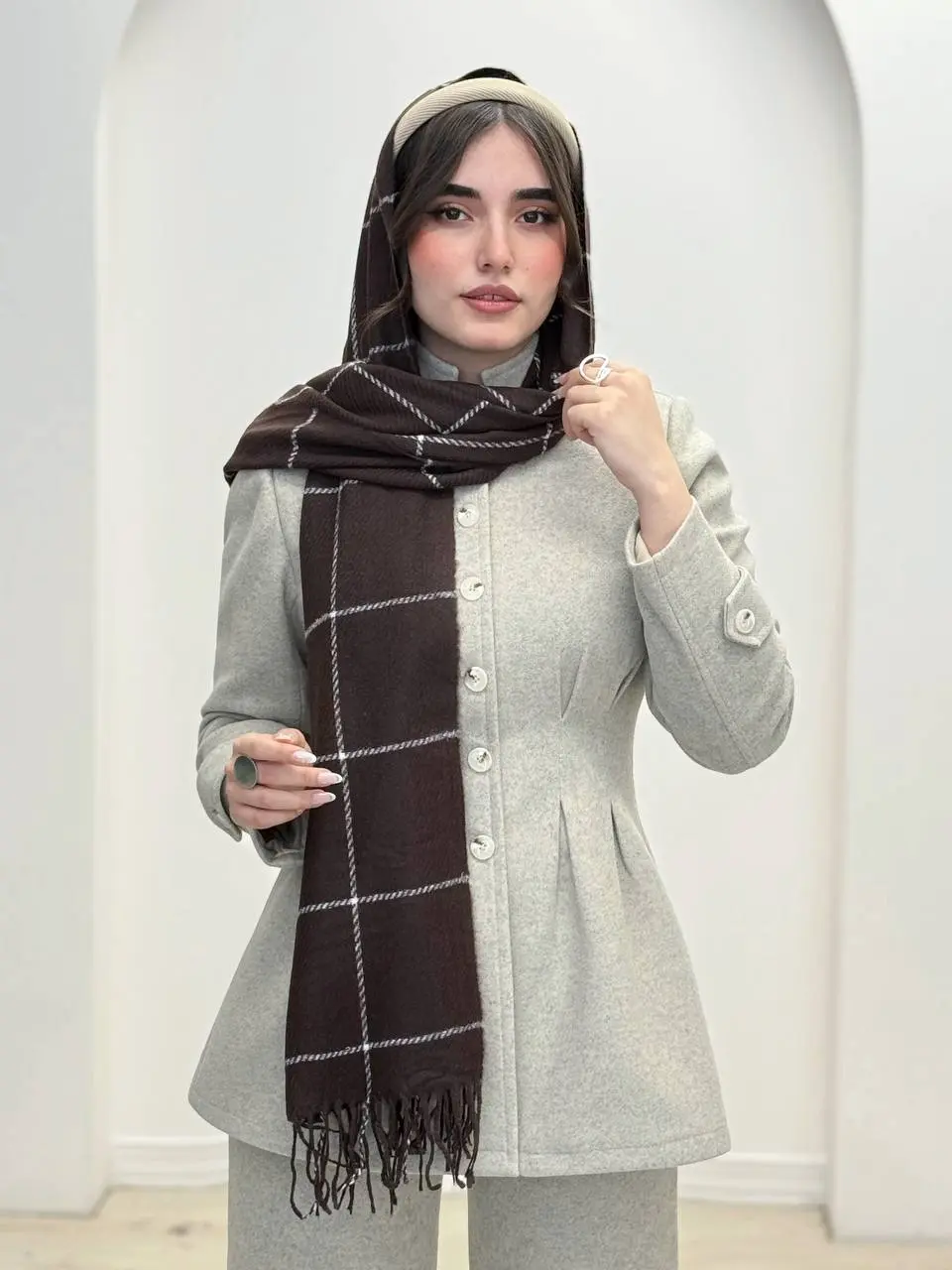 7385-شال موهر شایلین